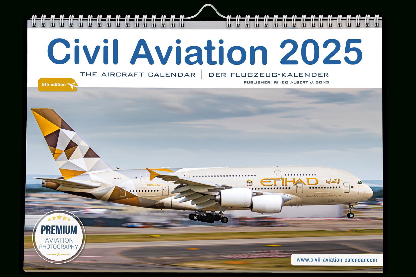 Aircraft Calendar Civil Aviation 2025. Airplane Wall Calendar Wall regarding Flight Modern Commercial Airliners 2025 Calendar Printable