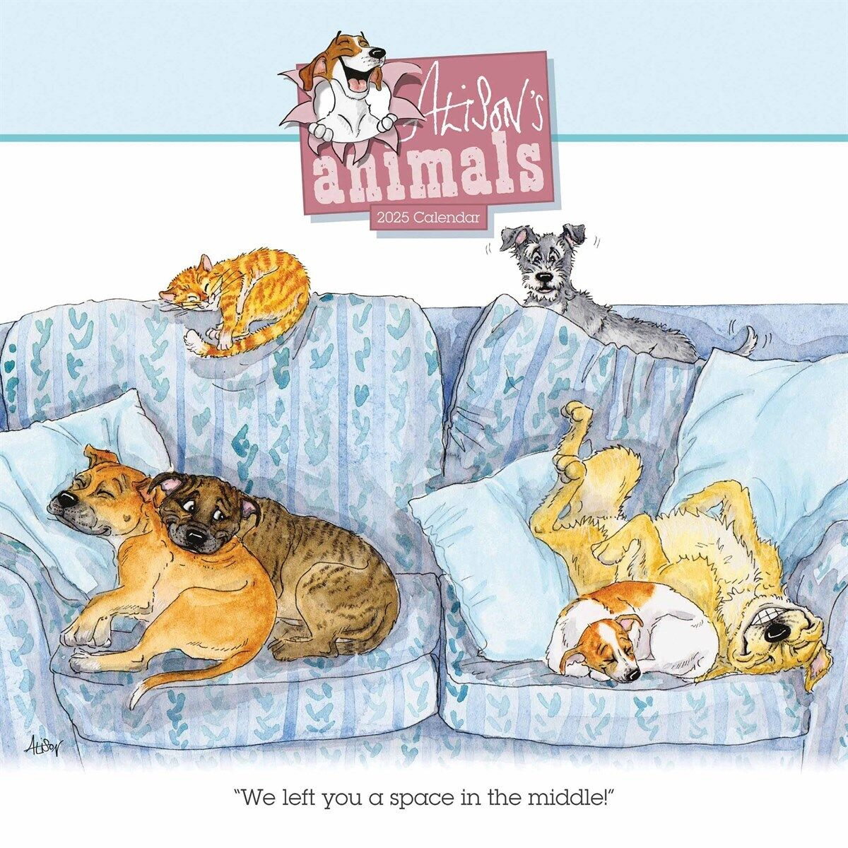 Alison&amp;#039;S Animals Calendar 2025 - Humour - Month To View | Ebay throughout Animal Antics 2025 Calendar Printable