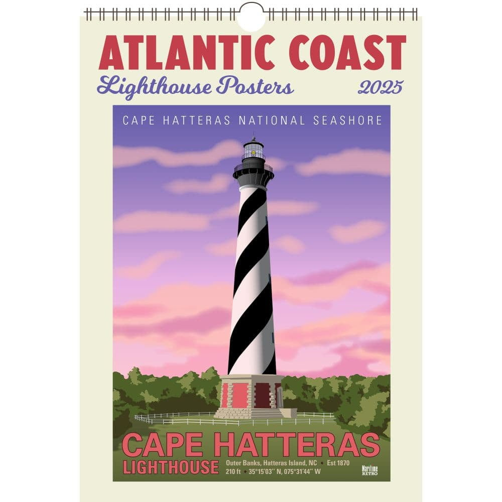 All Wall Calendars In Wall Calendars - Walmart for Atlantic Coast Lighthouses Poster 2025 Calendar Printable