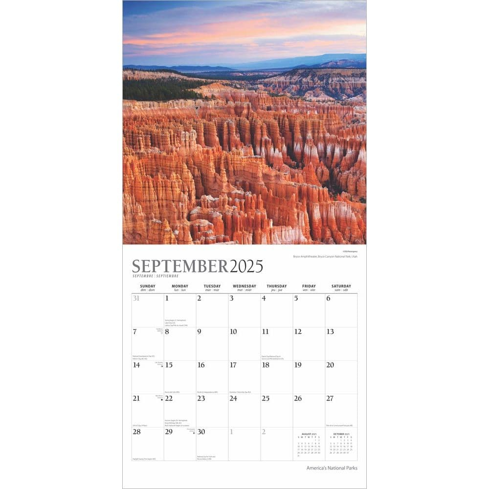 Americas National Parks Plato Foil 2025 Wall Calendar - Calendars pertaining to Americas National Parks Plato Foil 2025 Calendar Printable