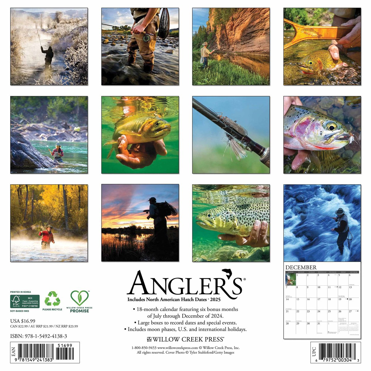 Angler&amp;#039;S Calendar 2025 pertaining to Anglers 2025 Calendar Printable