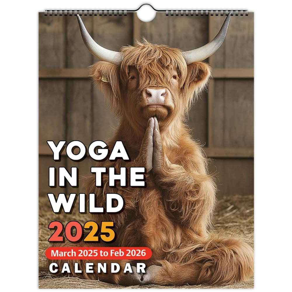 Animal Yoga Calendar - Etsy in Jackass Yoga 2025 Calendar Printable