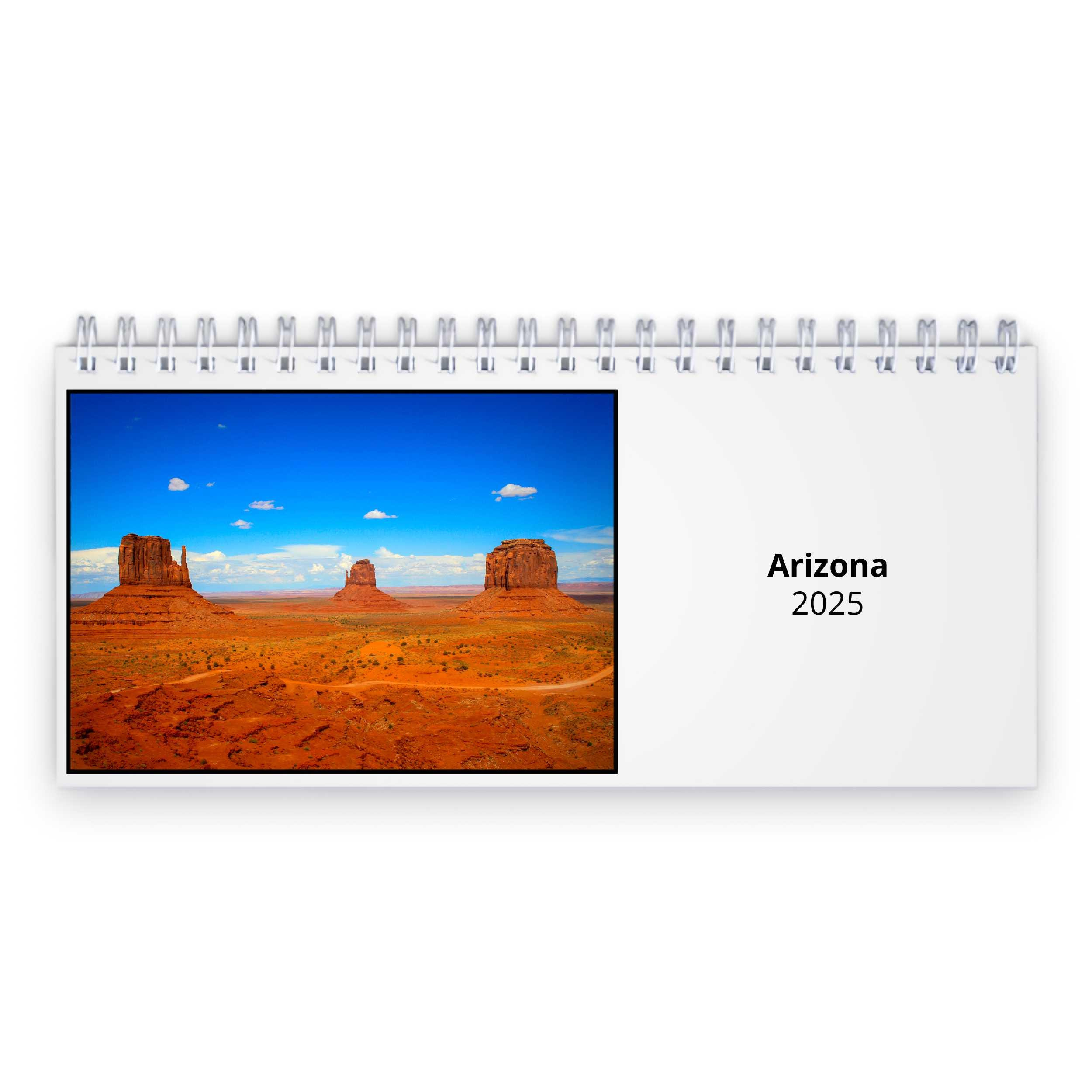 Arizona Wall Calendar - Etsy within Arizona Parks and Monuments 2025 Calendar Printable