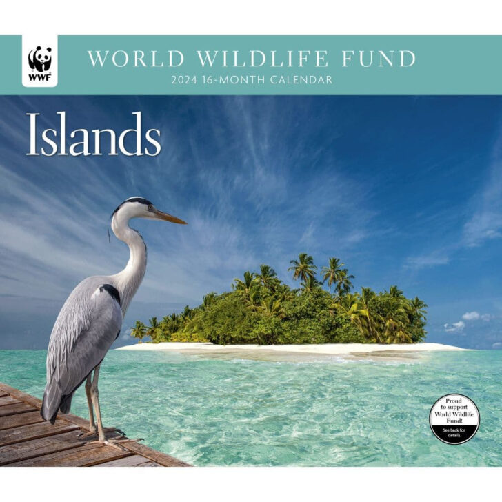 Islands WWF 2025 Calendar Printable