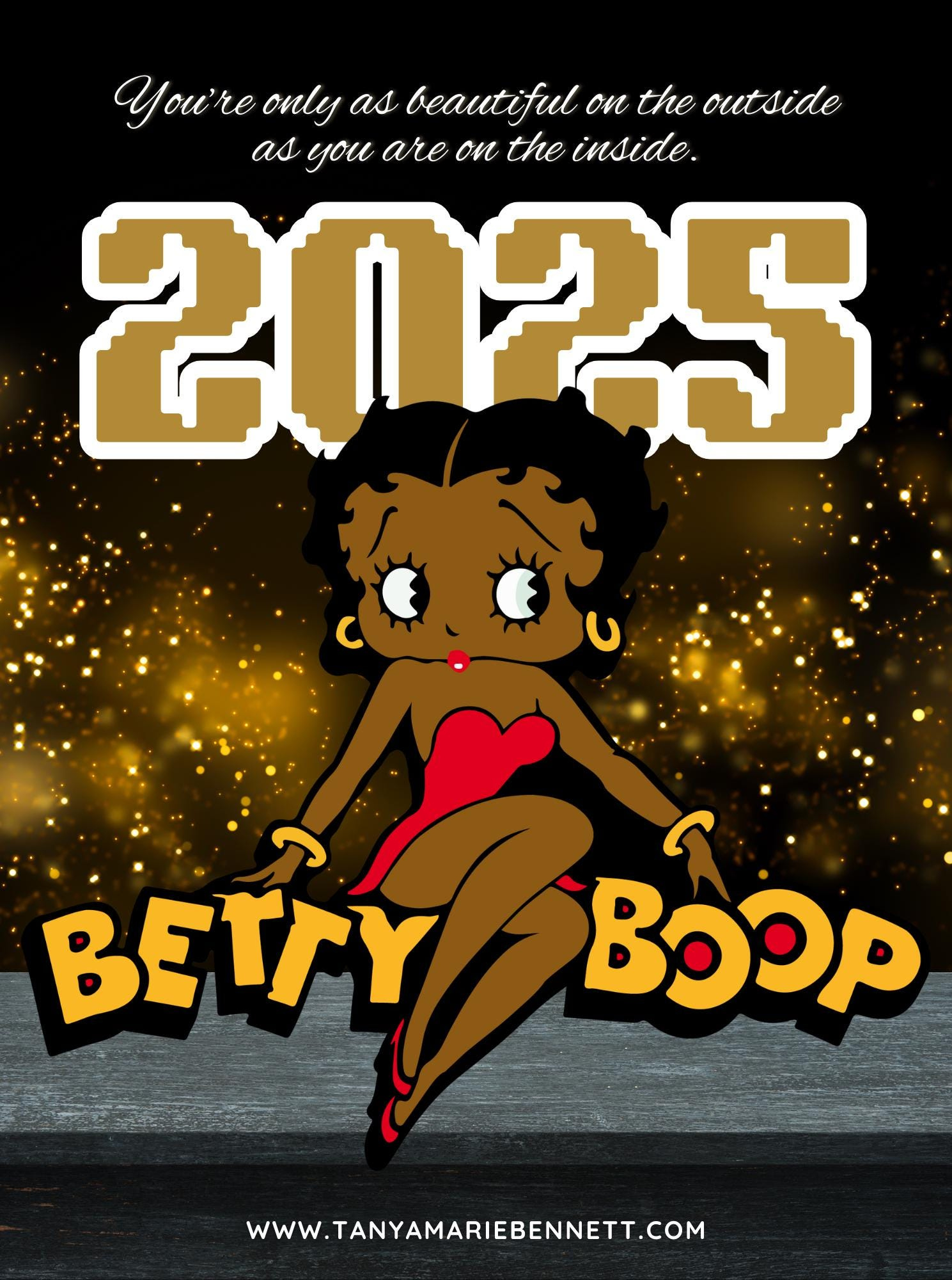 Betty Boop 2025 Calendar Printable, Cute Digital Calendar 2025 within Betty Boop 2025 Calendar Printable