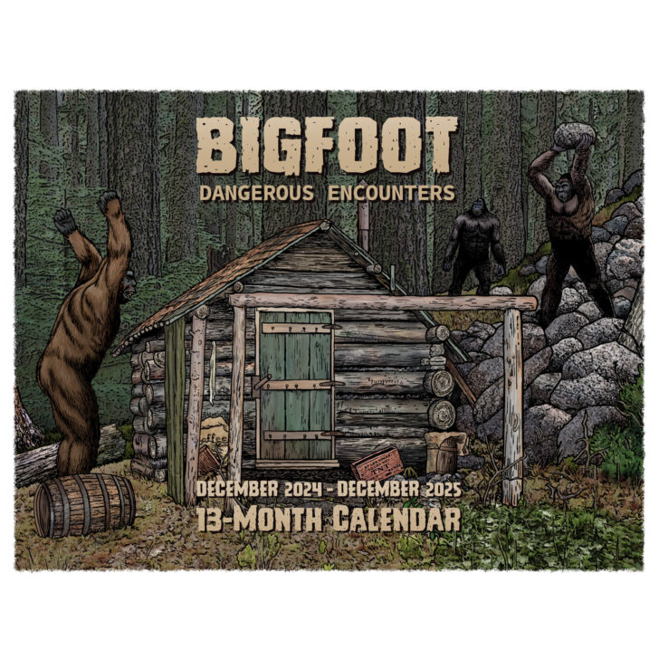 Bigfoot 2025 Calendar  Printable