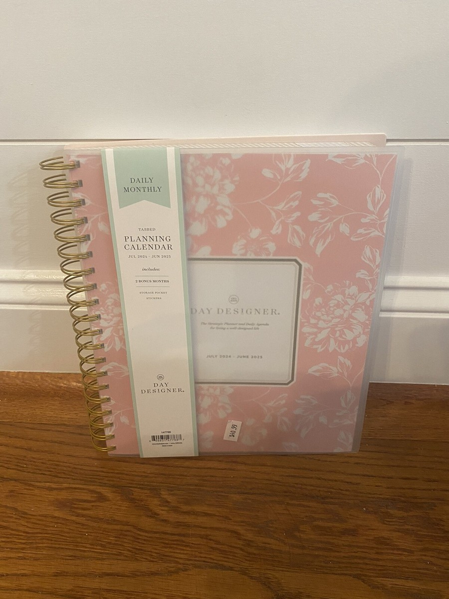 Blue Sky Day Designer 2024 2025 Academic Calendar Planner Daily intended for Blue Sky Weekly/Monthly Planning Calendar July 2024 - June 2025