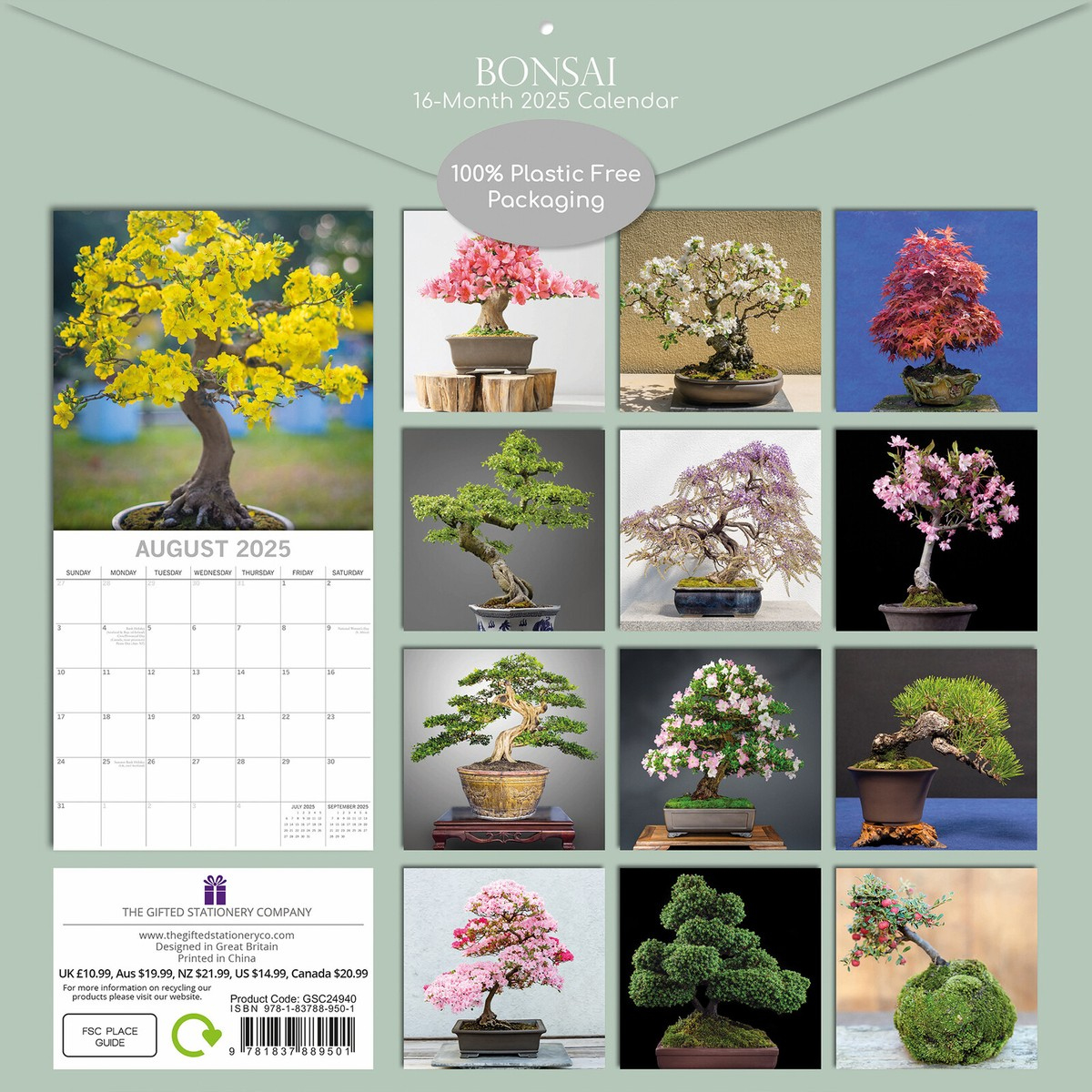Bonsai - 2025 Calendar - Brand New - 889501 | Ebay with Bonsai 2025 Calendar Printable