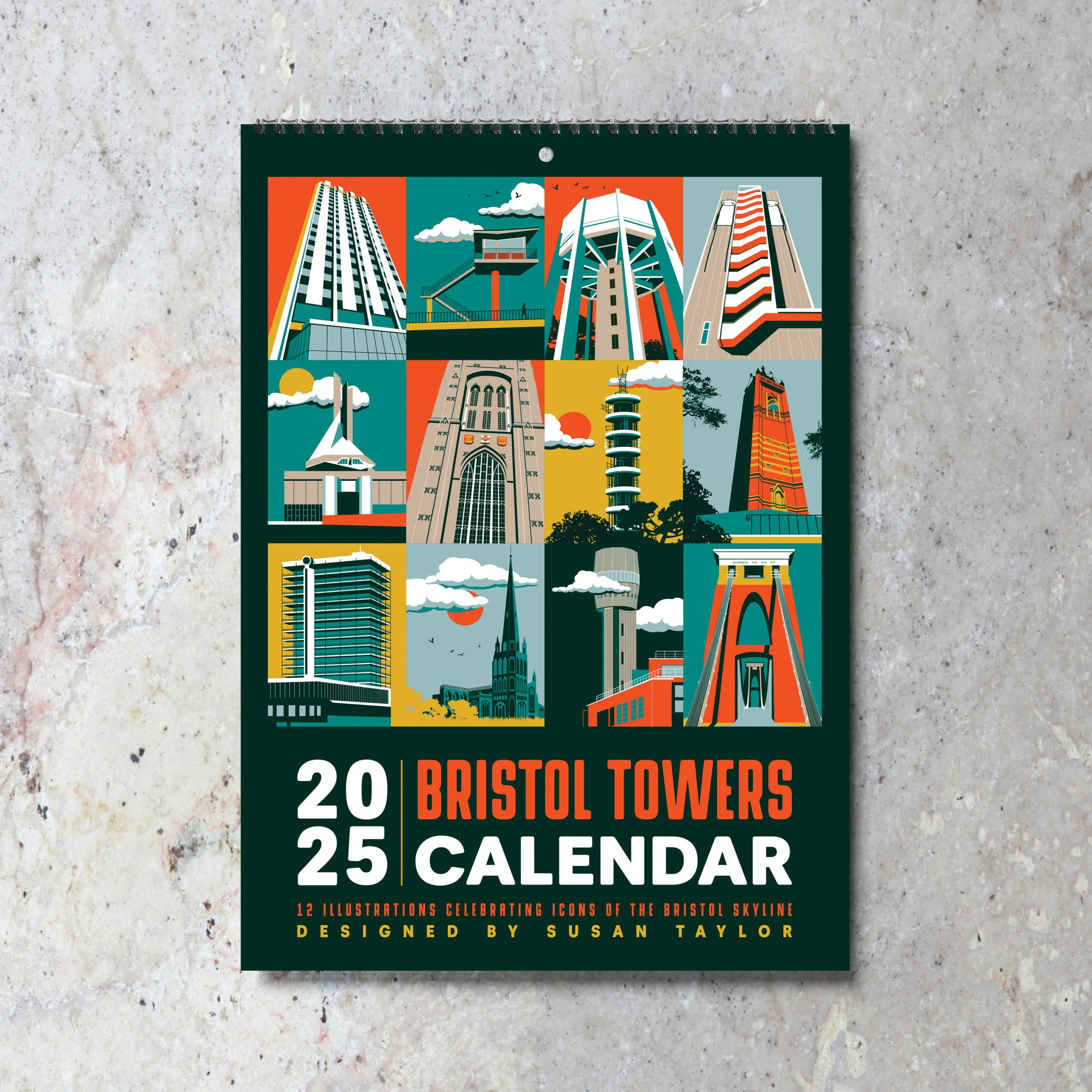 Bristol Towers Calendar 2025 pertaining to Cathedrals 2025 Calendar Printable
