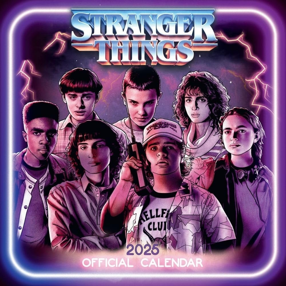 Buying Stranger Things Calendar 2025? Order Easily Online intended for Stranger Things 2025 Calendar Printable