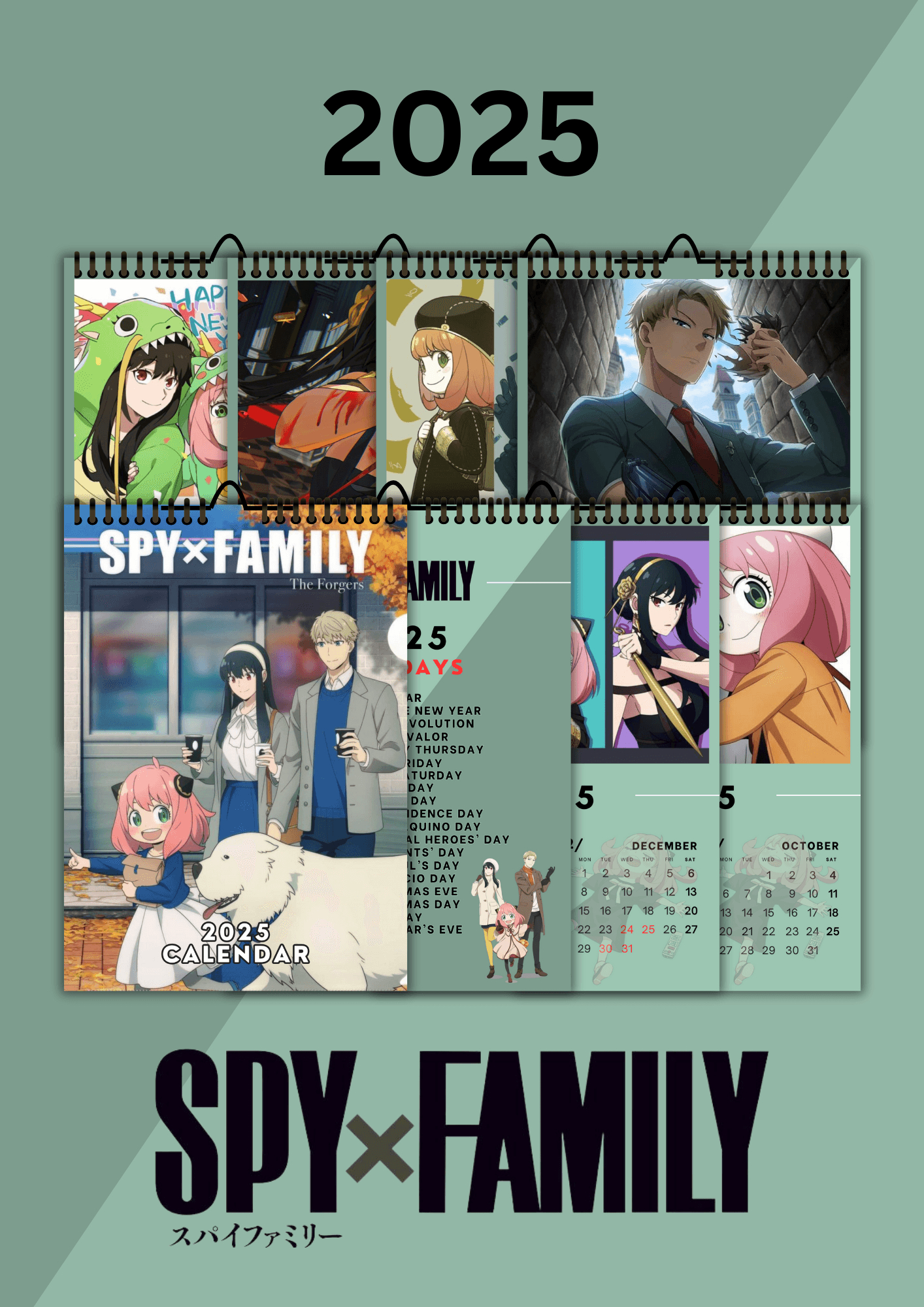 Calendar 2025 Anime Spy X Familyacenarts - Raket.ph for Spy X Family 2025 Calendar Printable