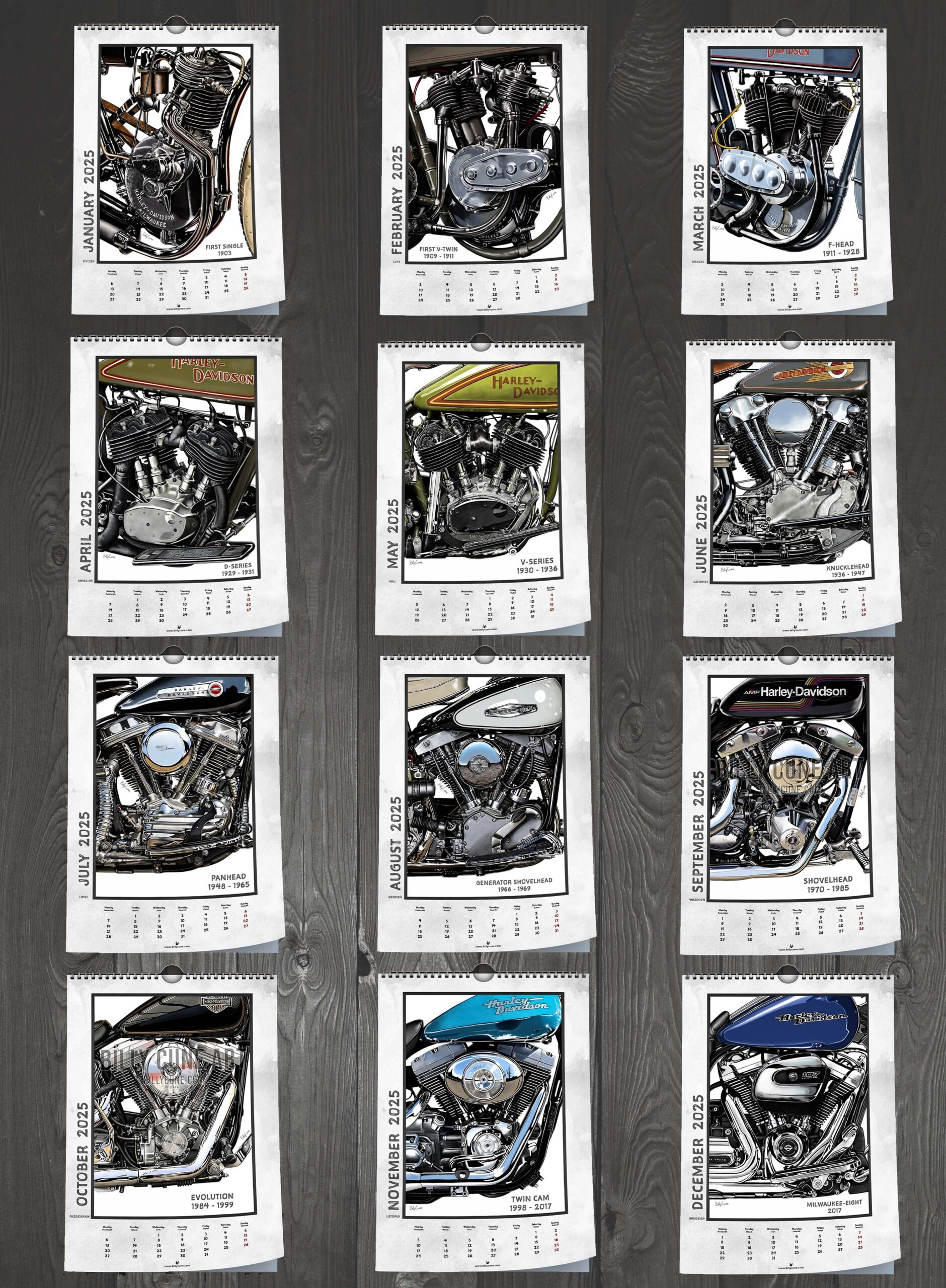 Calendar 2025 Sale within Harley Davidson 2025 Calendar Printable