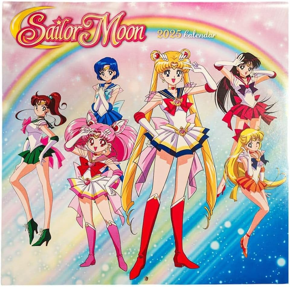 Calendar Ink: Sailor Moon 2025 Full Size Calendar | for Sailor Moon 2025 Calendar Printable