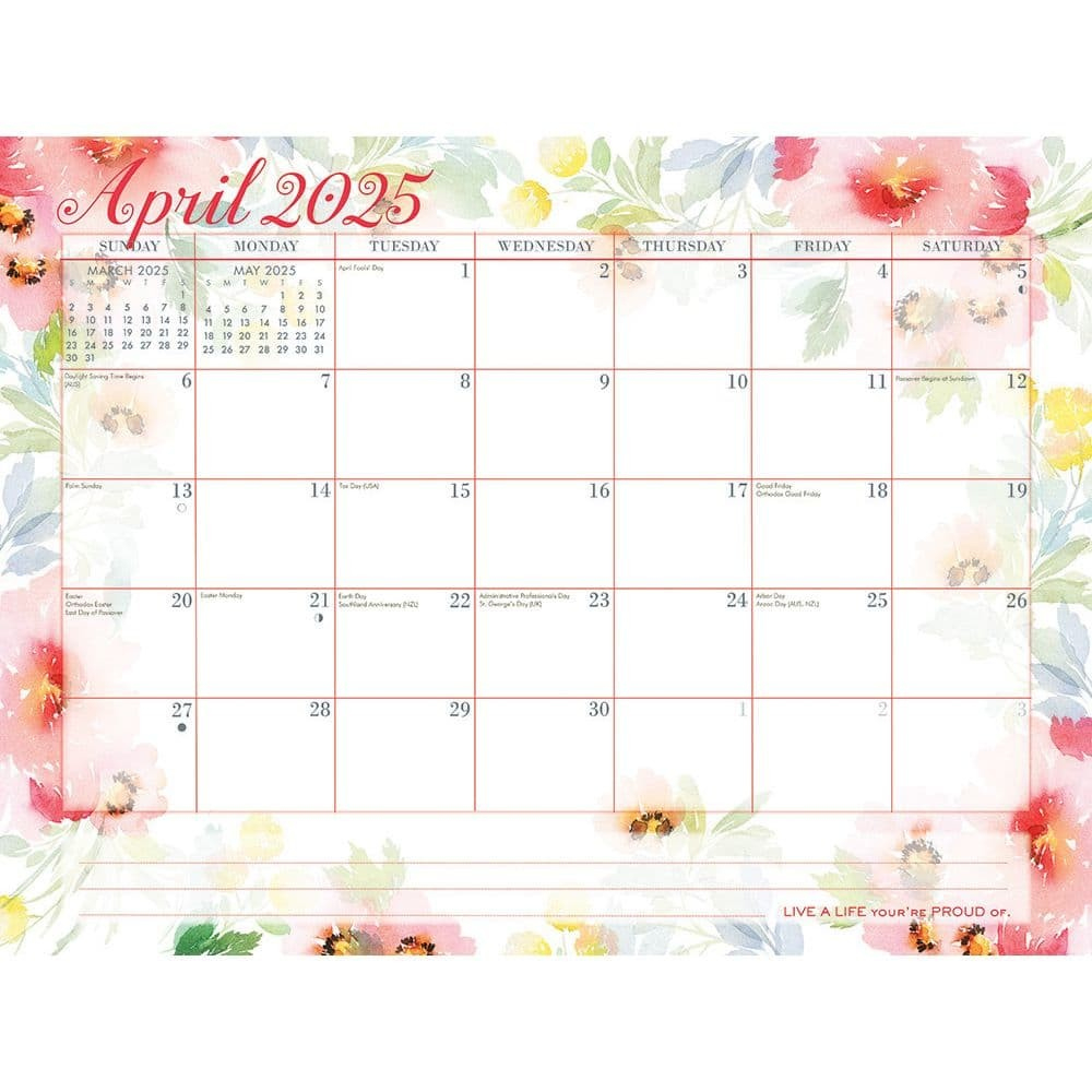 Calendar Ink, Super Jumbo Magic Grip 2025 Wall Calendar | Ebay regarding Super Jumbo Magic Grip 2025 Calendar Printable