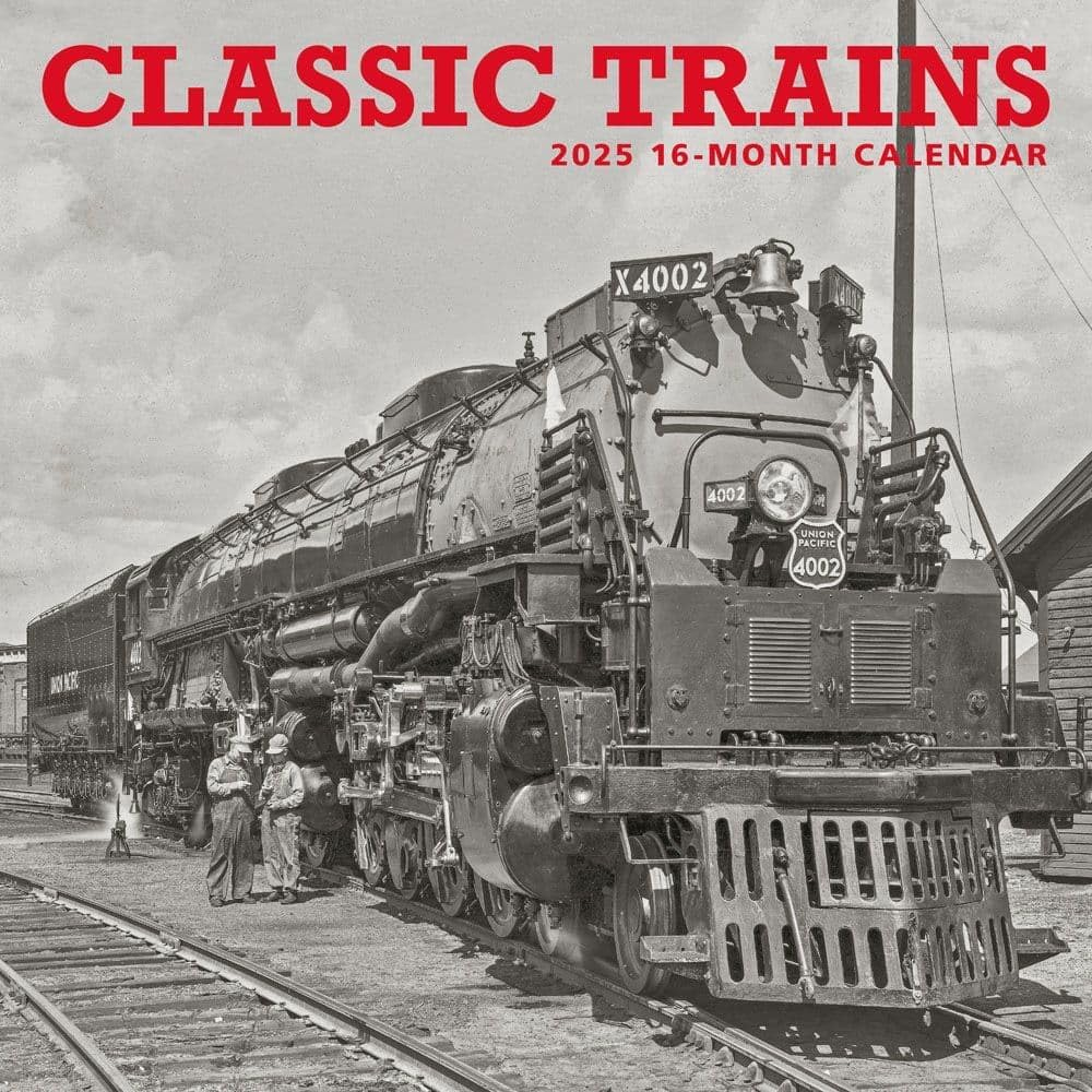 Calendar Ink, Trains Classic 2025 Wall Calendar Lebanon | Ubuy pertaining to Union Pacific Railroad 2025 Calendar Printable
