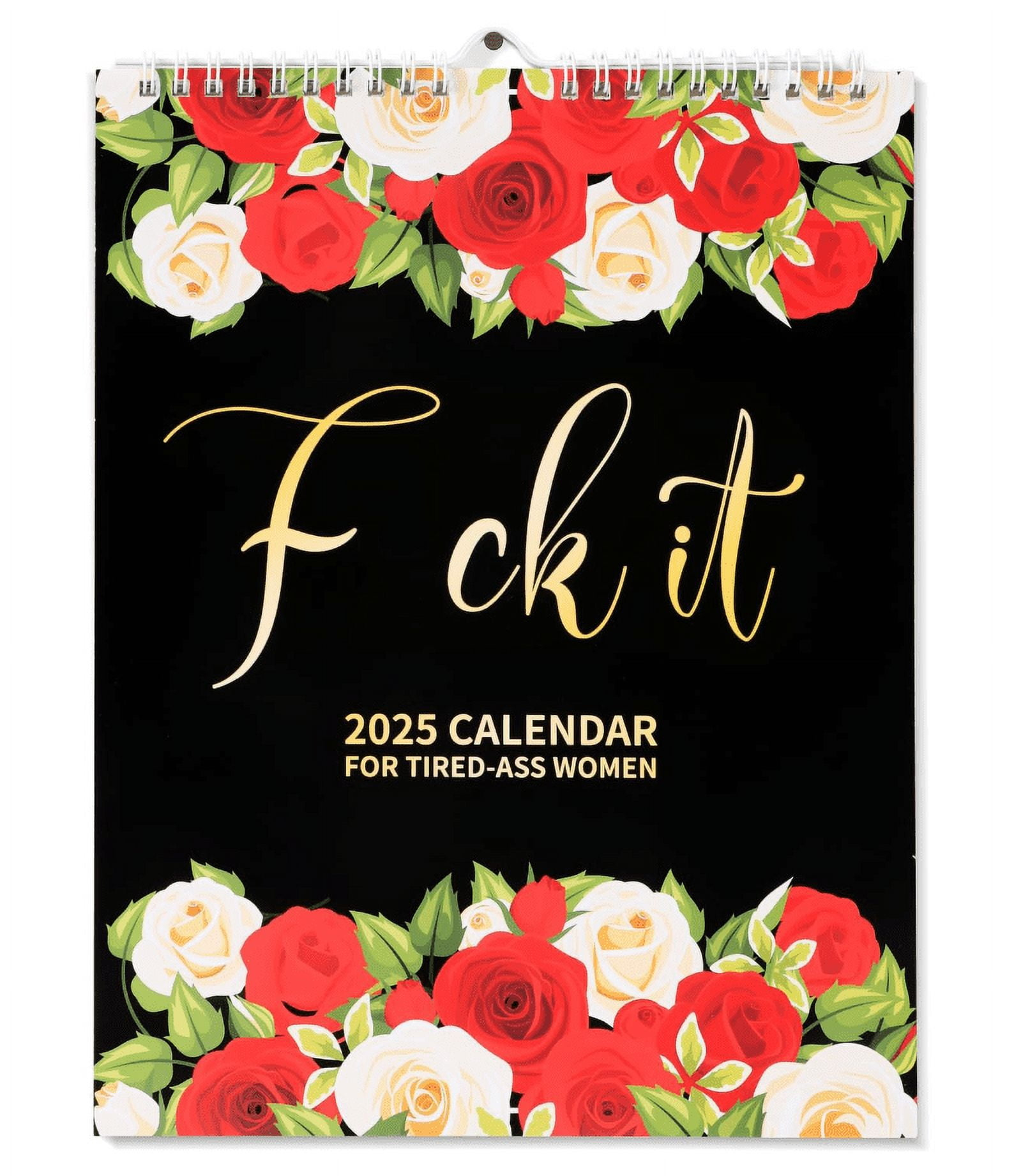 Calendar Woman intended for Fck It Floral 2025 Calendar Printable