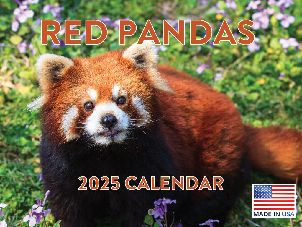 Calendars with regard to Red Pandas WWF 2025 Calendar Printable