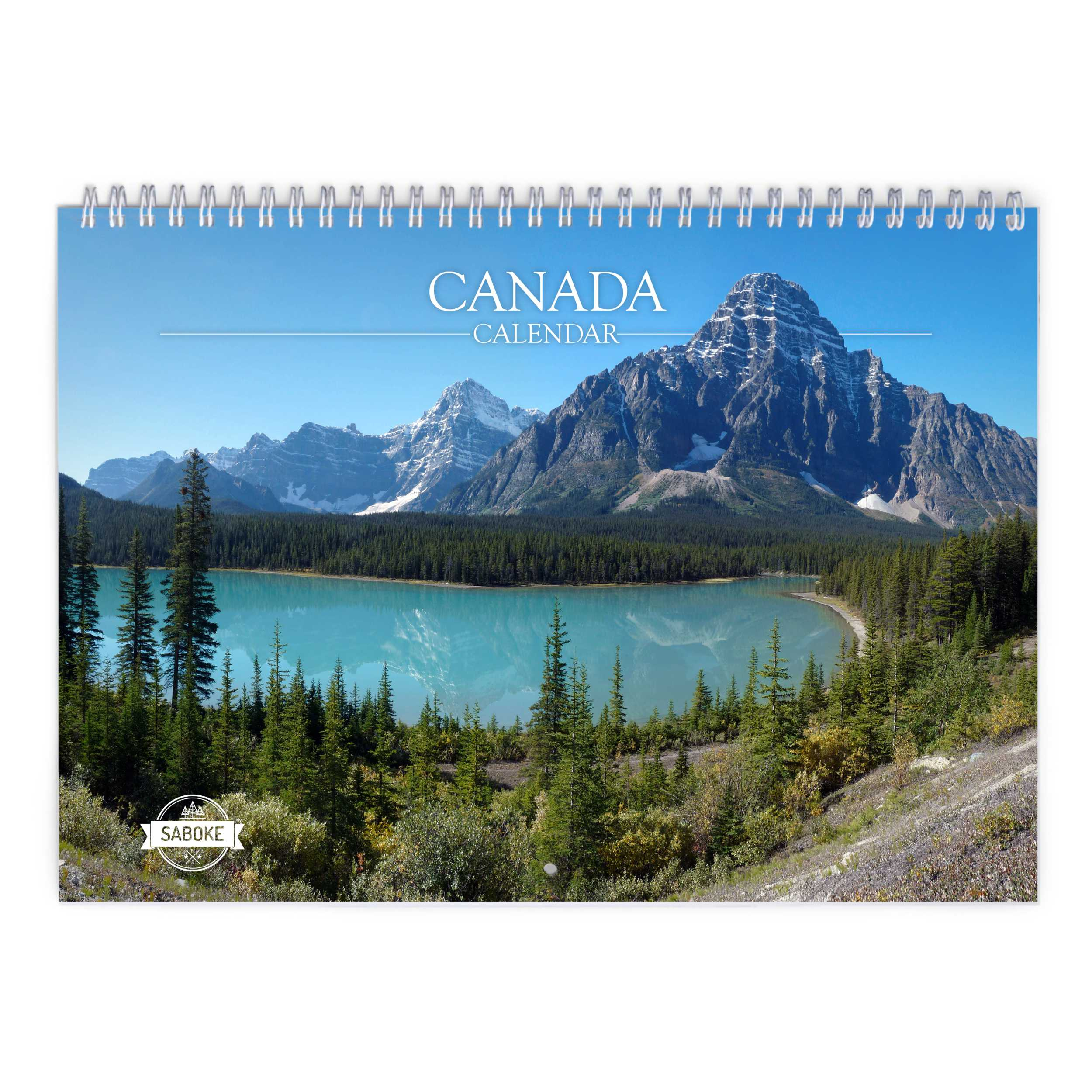 Canada 2025 Calendario Da Parete with Canadian Rockies 2025 Easel Calendar Printable