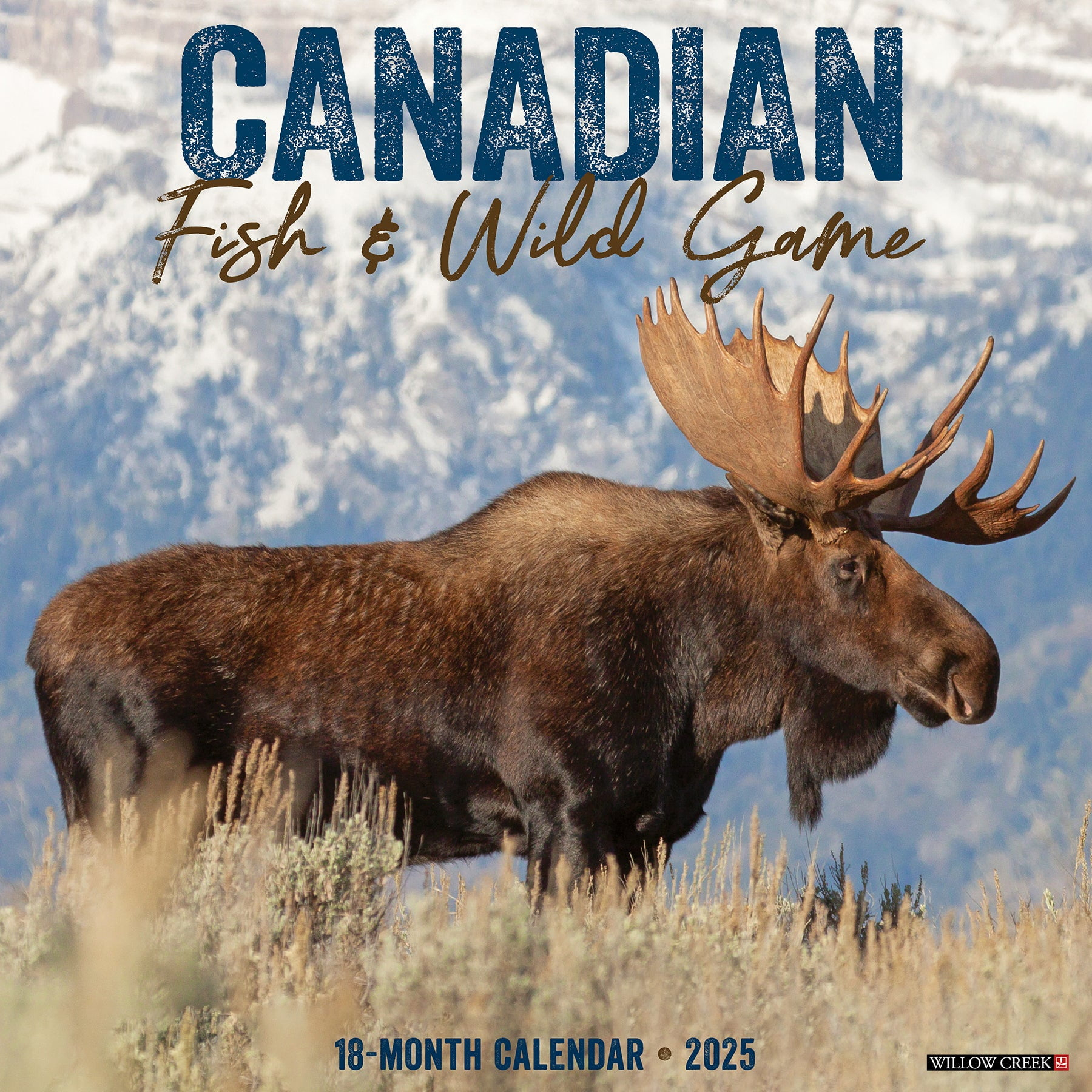 Canadian Fish &amp;amp; Wild Game 2025 Wall Calendar - Walmart in Canadian Fish and Wild Game 2025 Calendar Printable