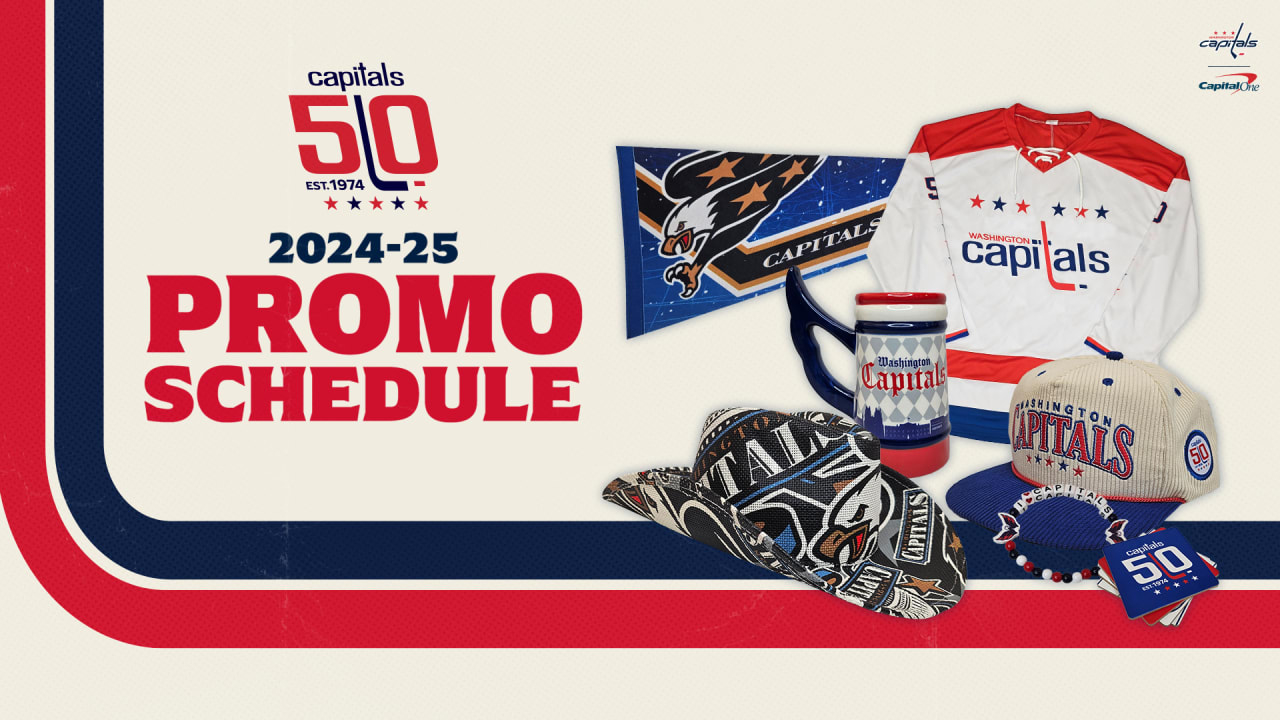 Capitals Announce 2024-25 Promotional Calendar | Washington Capitals with regard to Nhl Washington Capitals 2025 Calendar Printable