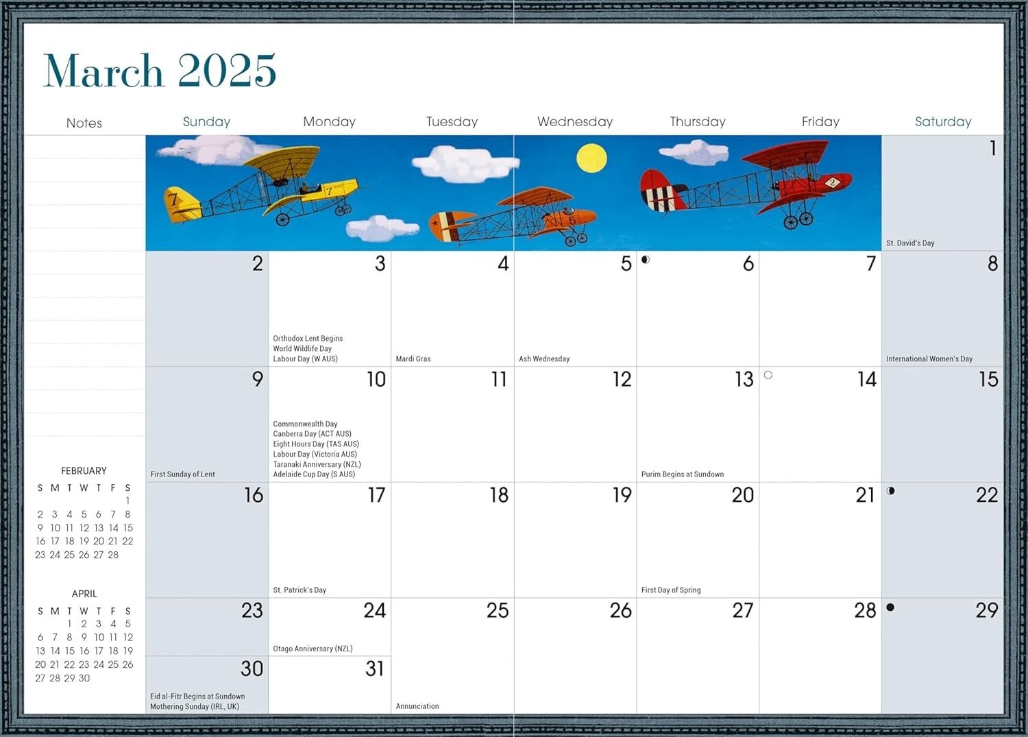 Carouselcalendars Charles Wysocki Taschenkalender 2025 - The Lang with Wysocki Americana Deluxe 2025 Calendar Printable