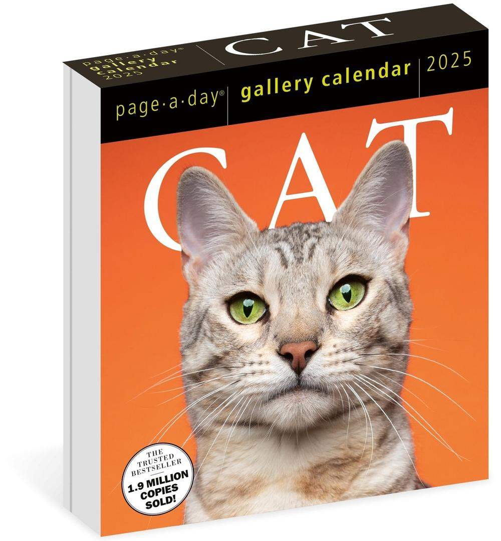 Cat Page-A-Day® Gallery Calendar 2025Workman Calendars intended for Kittens 365 Days 2025 Calendar Printable