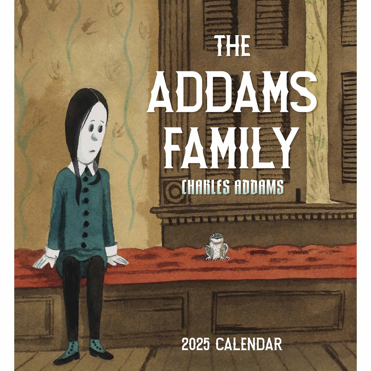 Charles Addams, The Addams Family Calendar 2025 inside The Addams Family 2025 Calendar Printable