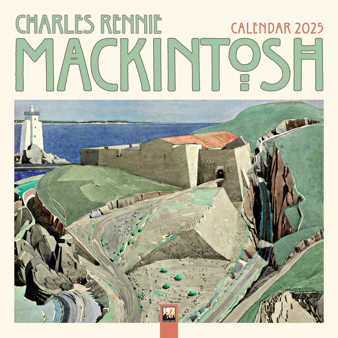 Charles Rennie Mackintosh Wall Calendar 2025 (Art Calendar) - Book throughout Mackintosh 2025 Calendar Printable