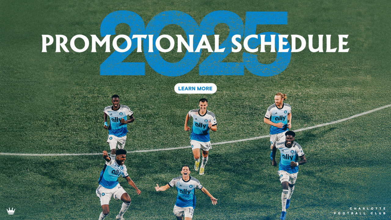Charlotte Fc Announce 2025 Promotions Schedule | Charlotte Fc with regard to Mls Charlotte Fc 2025 Calendar Printable