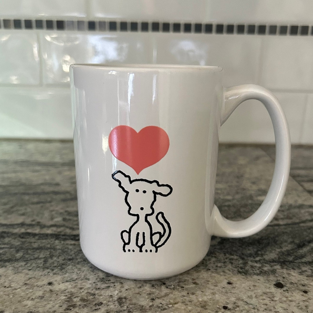 Chippy Loves You Mug - Etsy Uk pertaining to Love Notes From Chippy the Dog 2025 Calendar Printable