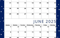 Classic Calendar For May 2025 And June 2025 Pdf Printable,A4 throughout Trains Classic 2025 Calendar Printable