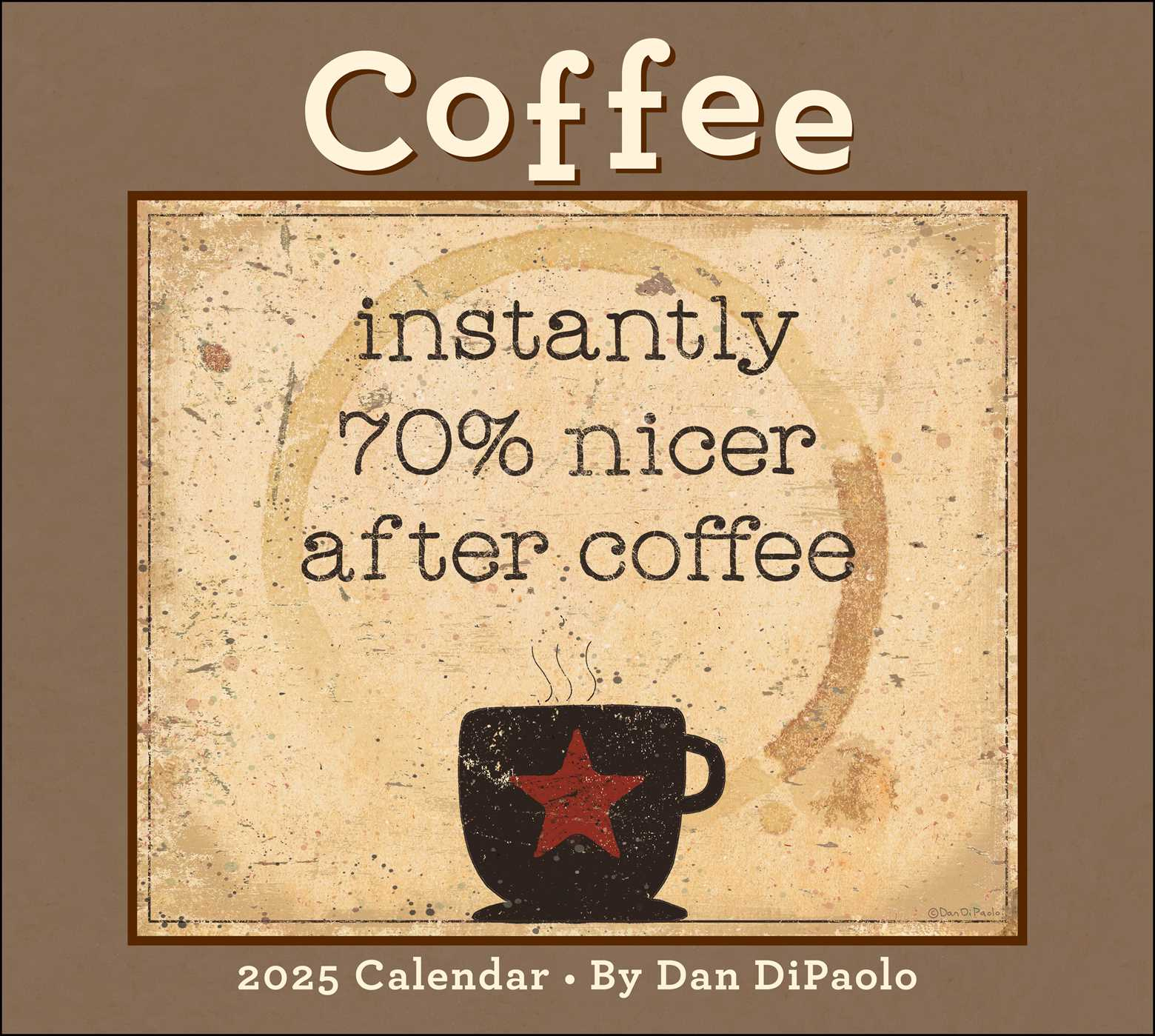 Coffee 2025 Deluxe Wall Calendar - Book Summary &amp;amp; Video | Official with In Otter News 2025 Calendar Printable
