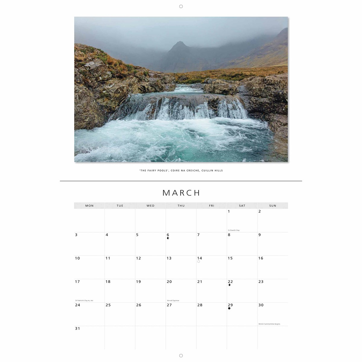 Colin Baxter, The Isle Of Skye A4 Calendar 2025 pertaining to Isle of Skye 2025 Calendar Printable