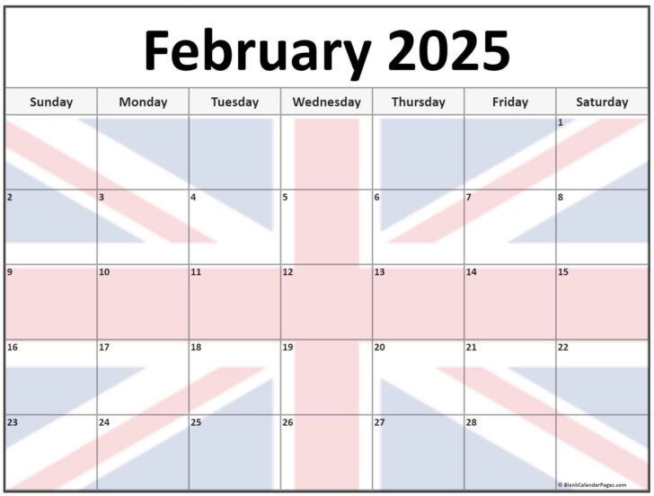 American Flags 2025 Calendar Printable