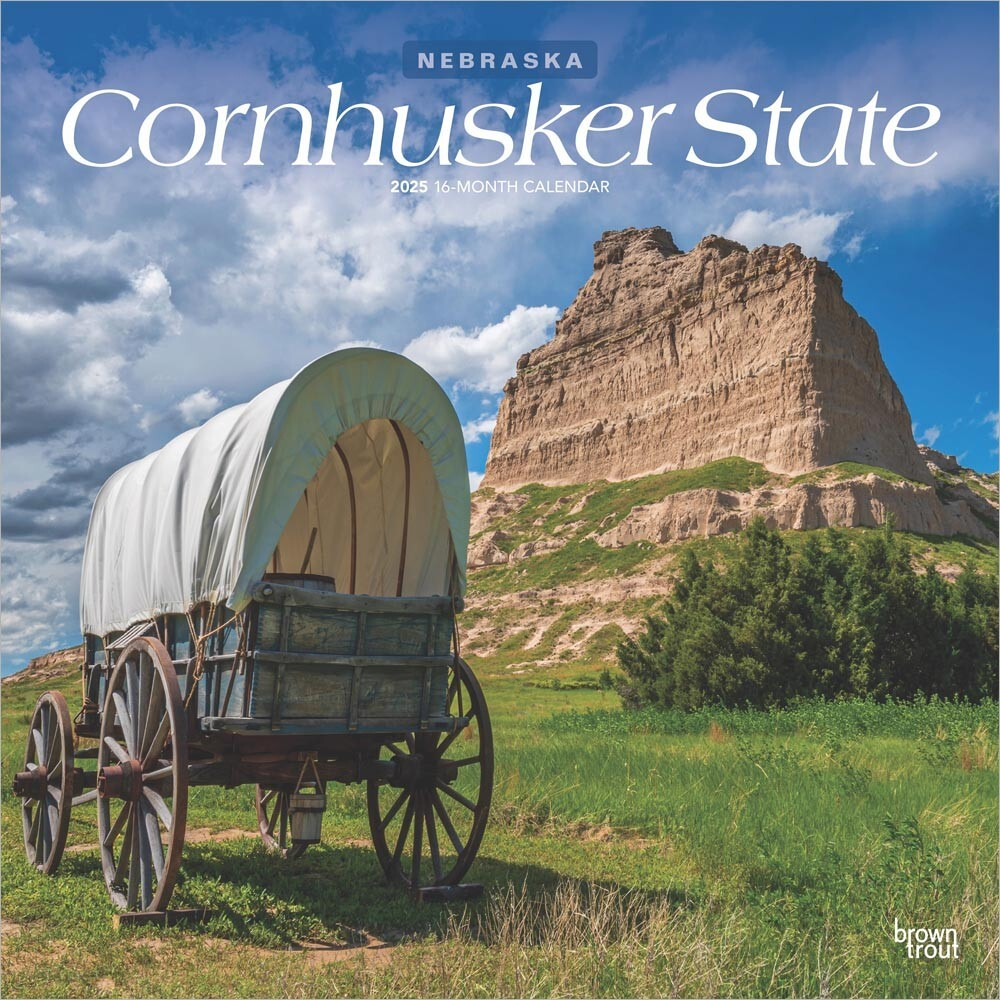 Cornhusker State | Nebraska Places | 2025 12X24&amp;quot; Square Wall throughout Nebraska Wild And Scenic 2025 Calendar Printable