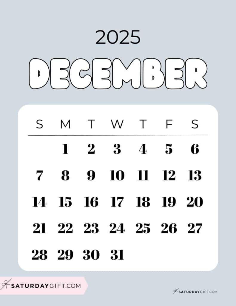 Cute Colorful Calendar Templates 2025 - Free Printables with regard to Point of Light 2025 Calendar Printable