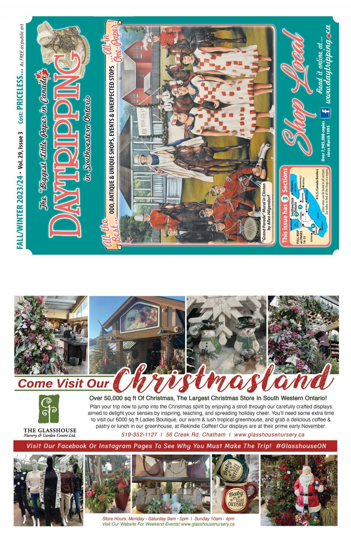 Daytripping Fall 2023 for Birders View Ruthven 2025 Calendar Printable