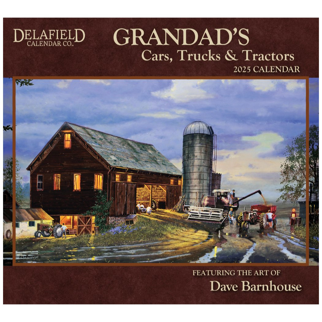 Delafield Dad&amp;#039;S Cars, Trucks And Tractors Calendar 2025 - The Lang regarding Tractors Deluxe 2025 Calendar Printable