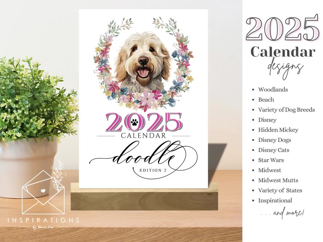 Desk Calendar, 2025 Calendar, Bernese Mountain Dogs, Berners, Calendar With Stand, Gift, Dog Lovers, Berner Lovers, Desk Decor, Dog Mom Gift with Just Bernese Mountain Dogs 2025 Calendar Printable