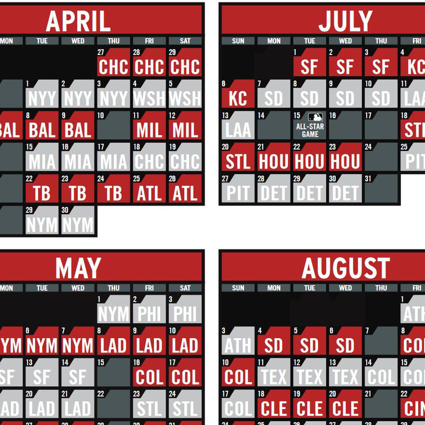 Diamondbacks 2025 Schedule Announced - Az Snake Pit intended for Arizona 2025 Calendar Printable
