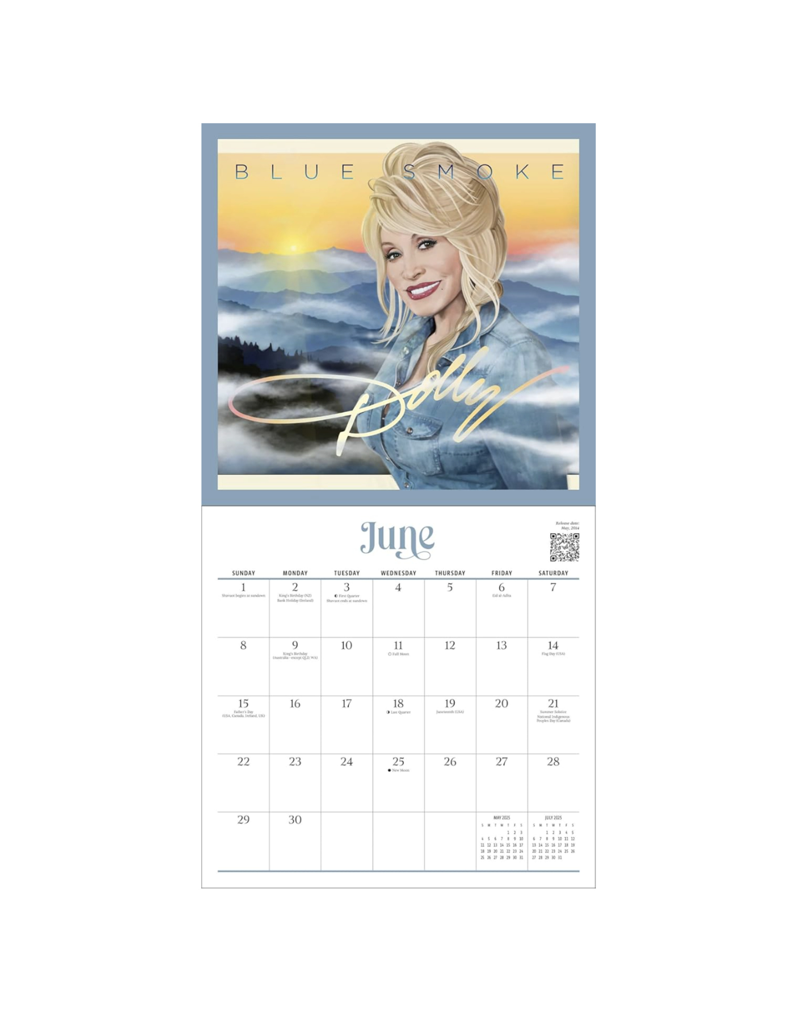 Dolly Parton Wall Calendar 2025 - Home intended for Dolly Parton 2025 Calendar Printable
