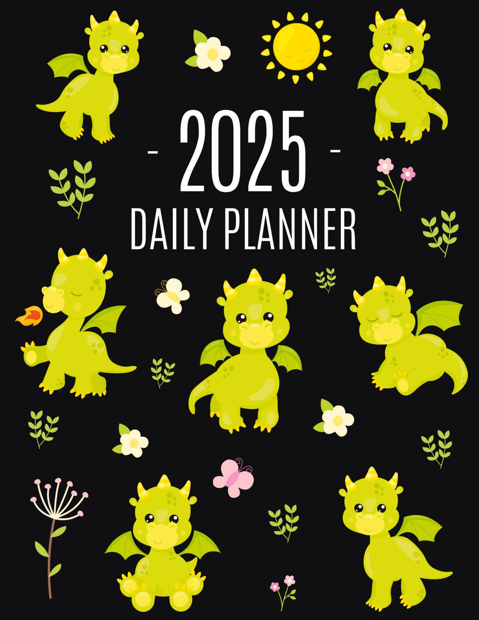 Dragon Planner 2025 with Dragon 2025 Calendar Printable