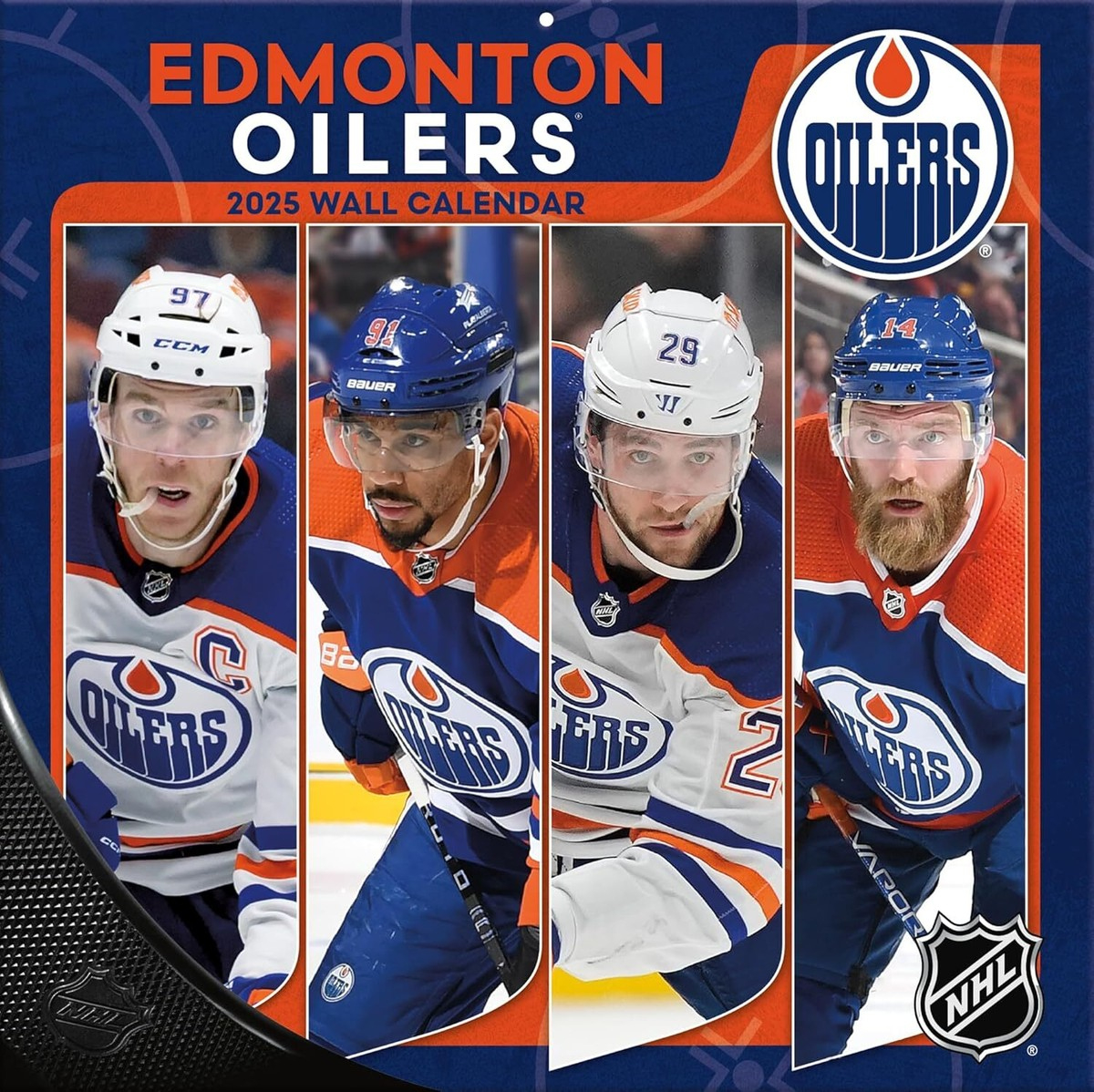 Edmonton Oilers - 2025 Wall Calendar - Brand New - 11941 | Ebay inside Nhl Edmonton Oilers 2025 Calendar Printable