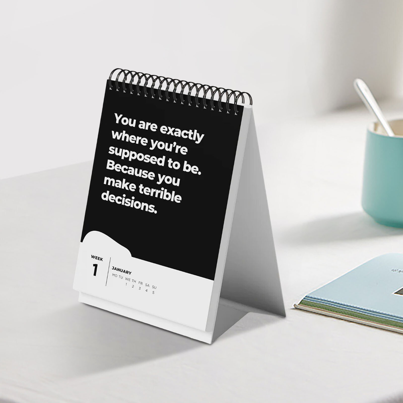 Extreme Demotivational Desk Calendar 2025 With 52 Demotivating intended for Demotivationals 2025 Calendar Printable