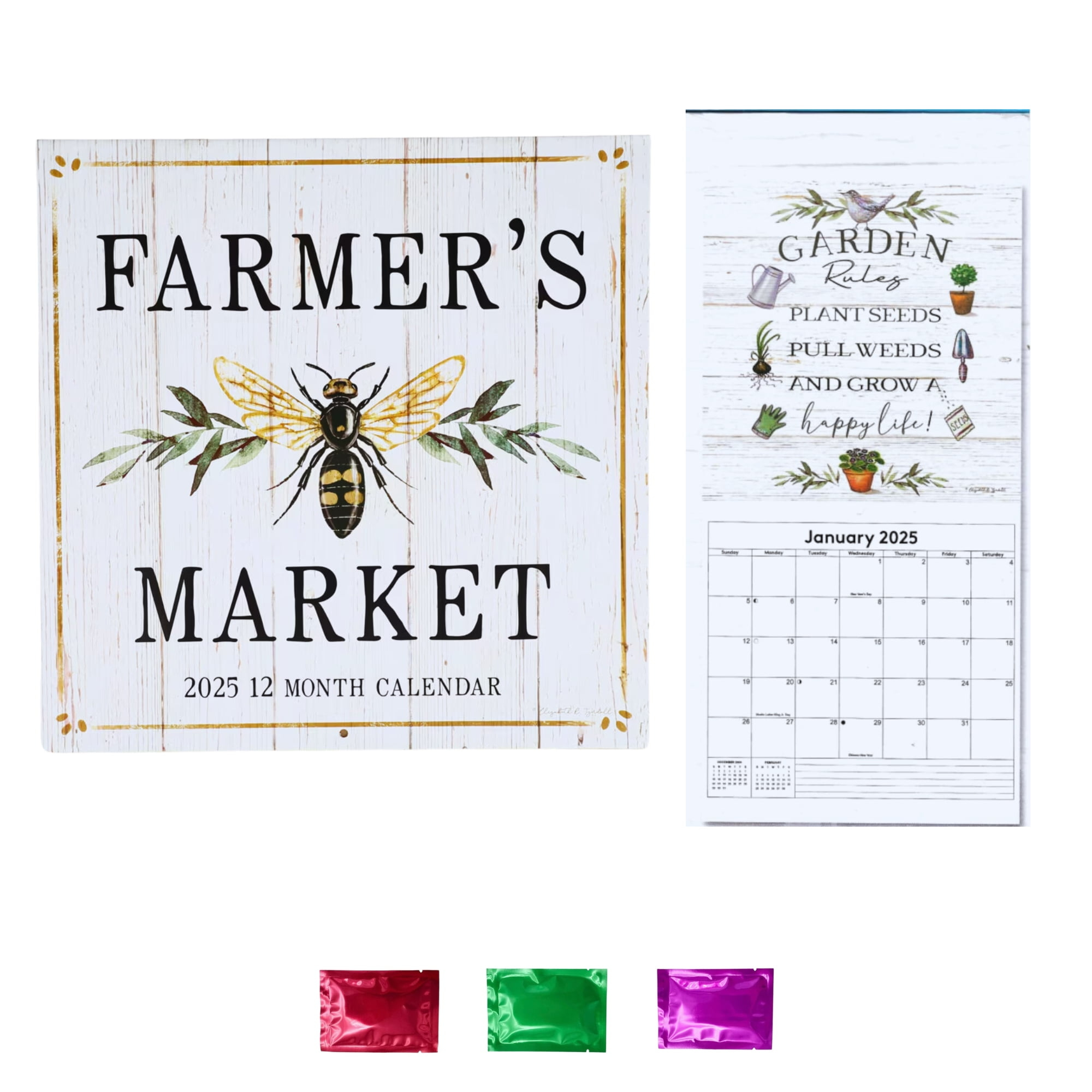 Farmer&amp;#039;S Market 2025 Monthly Calendar, Monthly Planner &amp;amp; Tracker, Organizing Birthdays Appointments Events, Wall Calendar For Home Office School within Farmers Market 2025 Calendar Printable