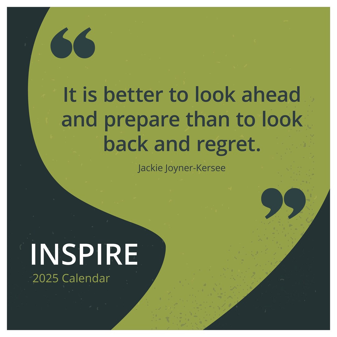 Final Sale 2025 Inspire Wall Calendar - Etsy with regard to Aspire to Inspire 2025 Calendar Printable