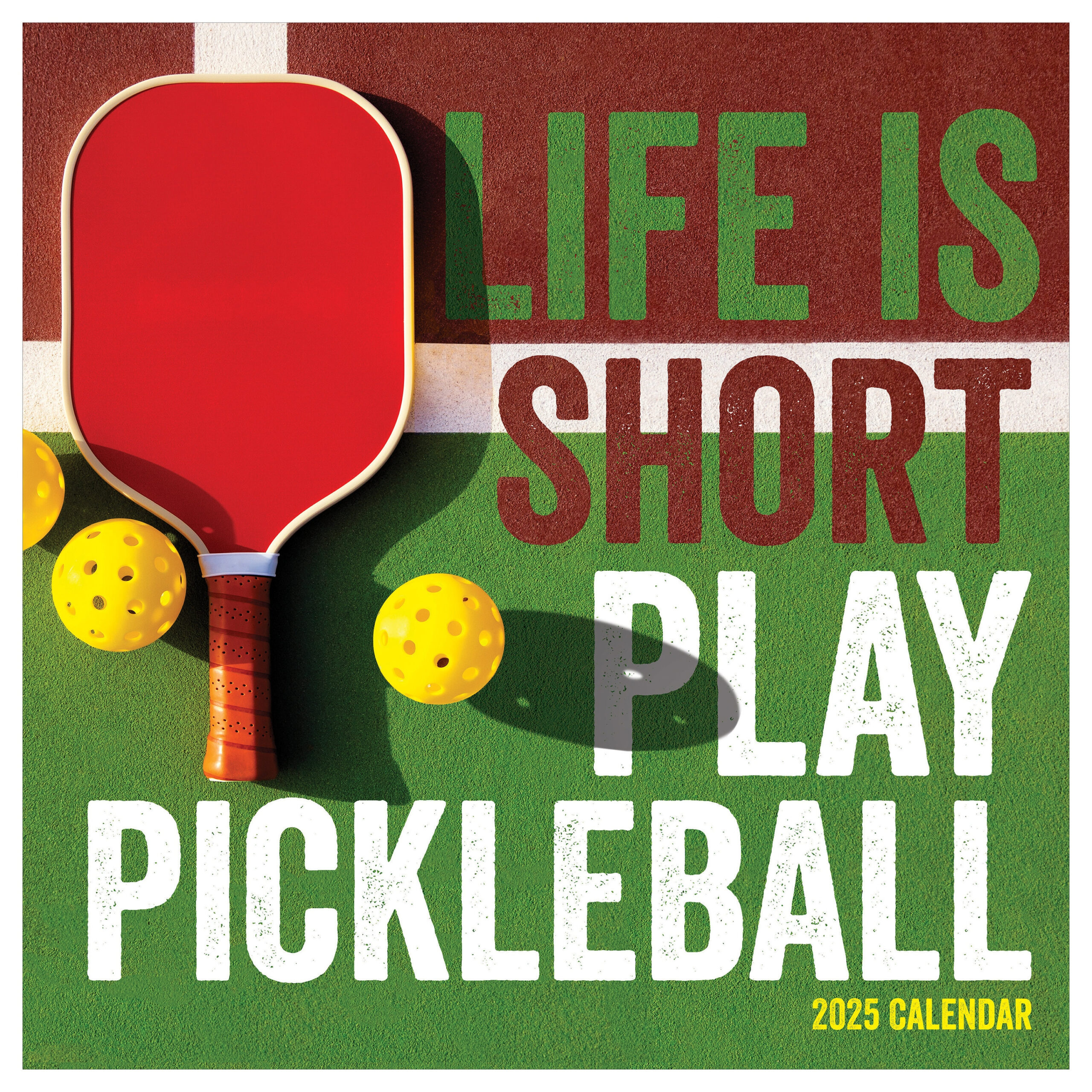 Final Sale 2025 Pickleball Is Life Wall Calendar - Etsy.de within Pickleball 2025 Calendar Printable