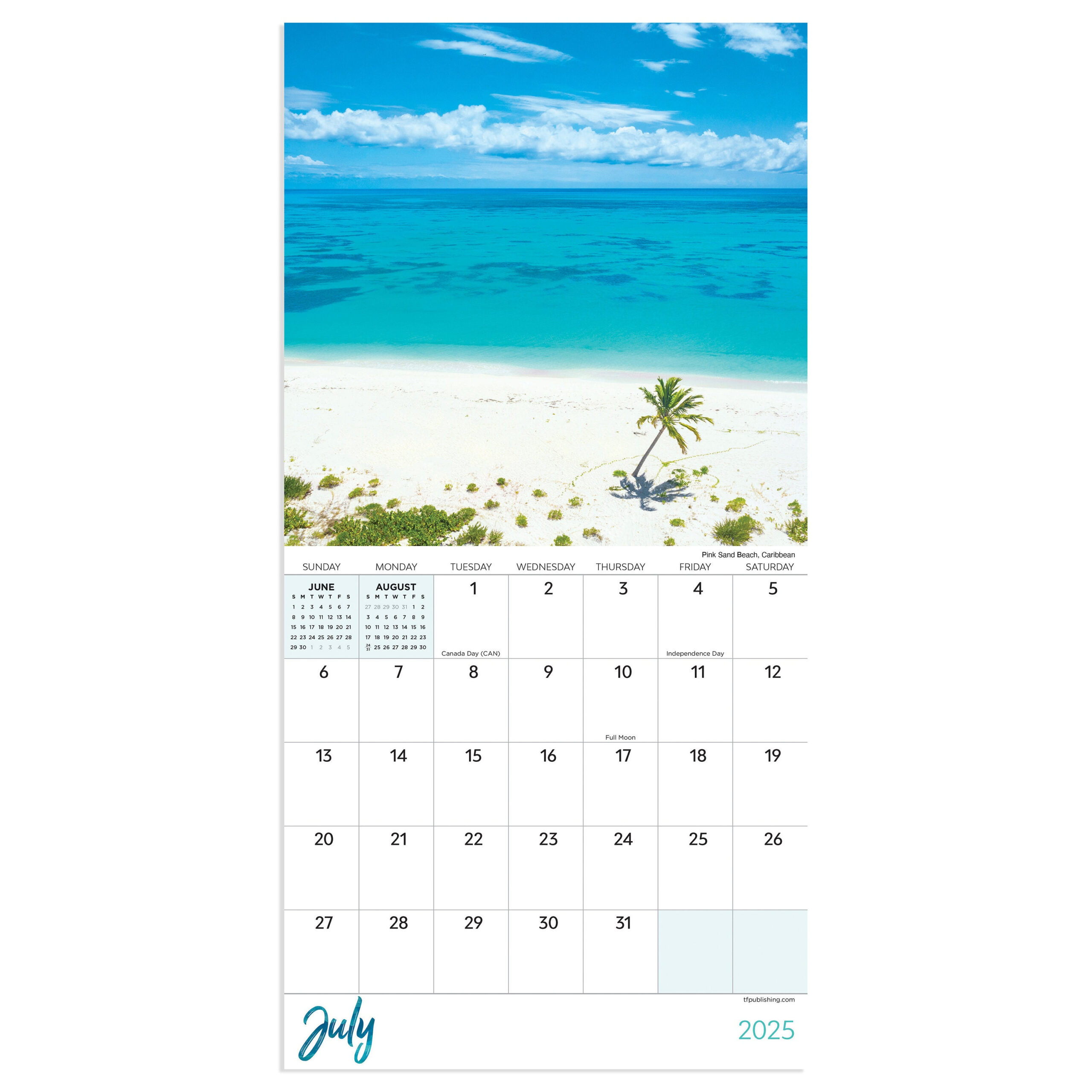 Final Sale 2025 Tropical Beaches Mini Calendar - Etsy in Ah The Beach 2025 Calendar Printable