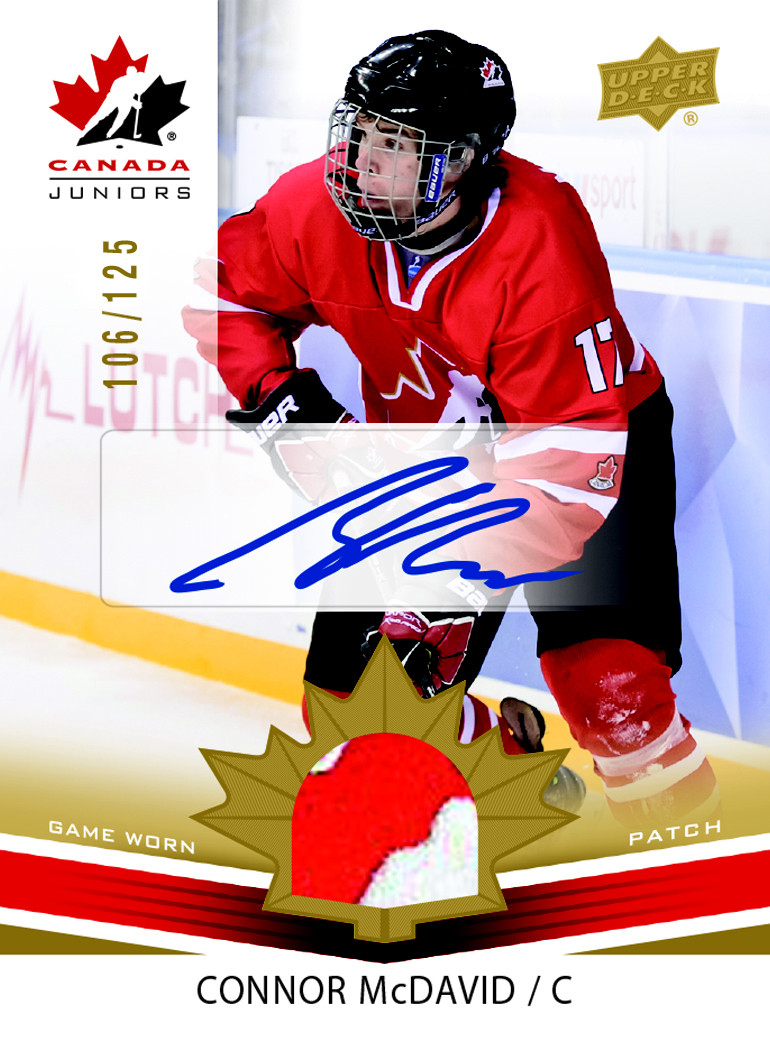 First Look: 2014-15 Upper Deck Team Canada Juniors Hockey within Nhl Connor Mcdavid 2025 Calendar Printable
