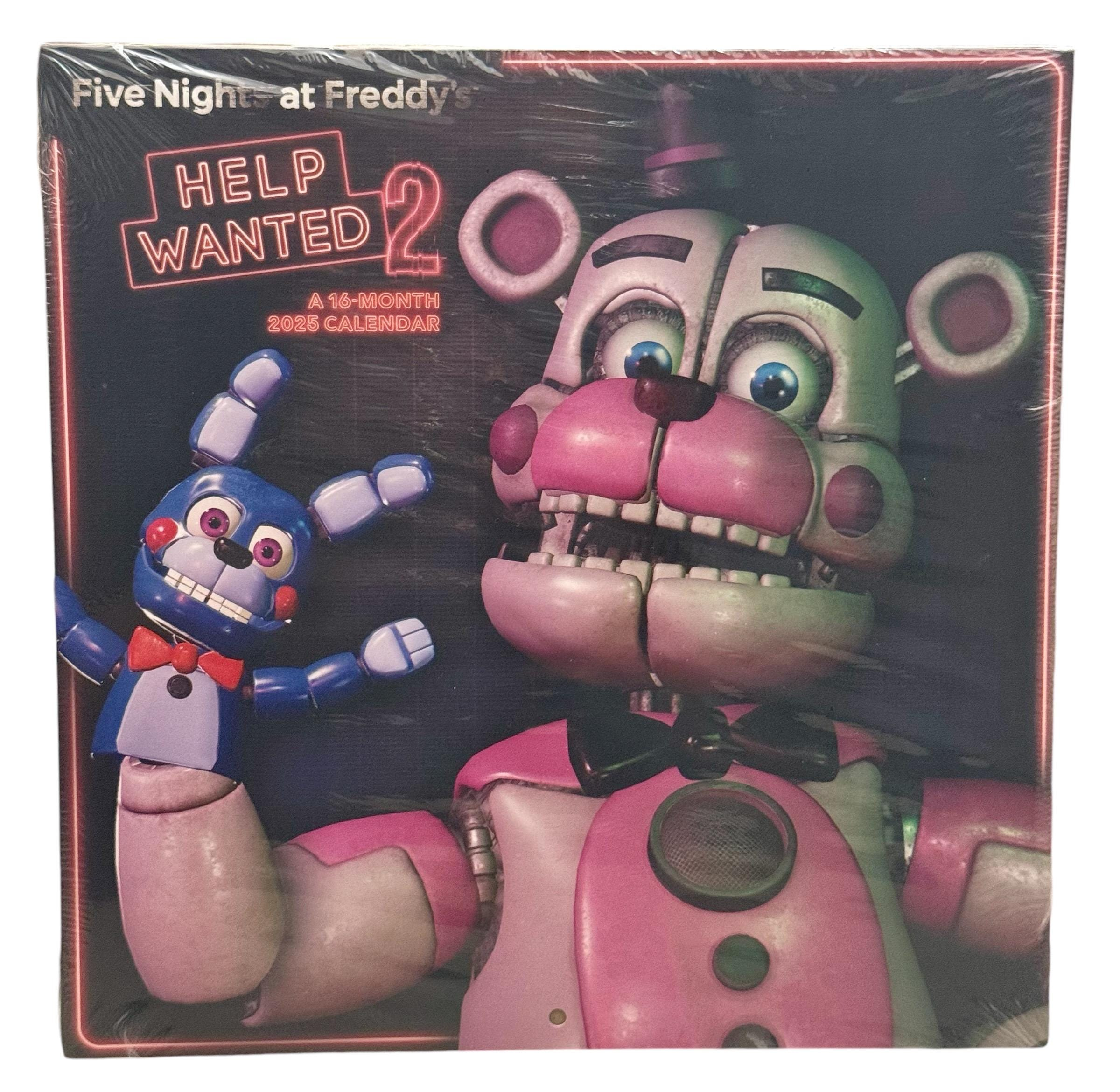 Five Nights At Freddy&amp;#039;S Help Wanted 2025 11” X 22” 16 Month Wall pertaining to Five Nights At Freddys 2025 Calendar Printable